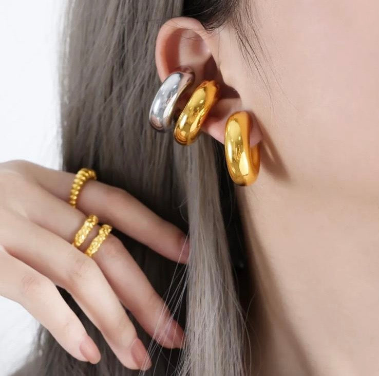 Curve Trendy Ear Cuffs
