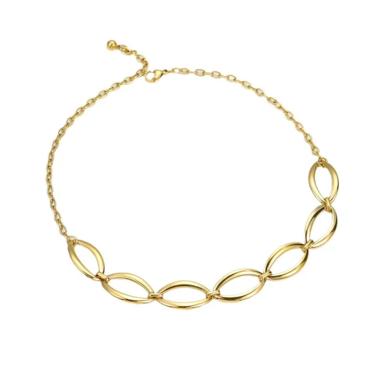Alexandra Necklace Gold & Silver