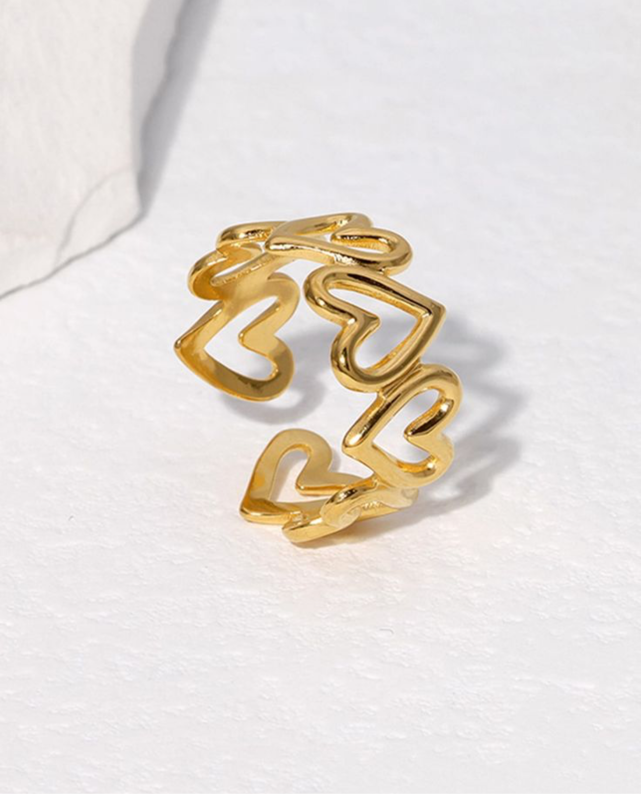 Heart strong Ring Open