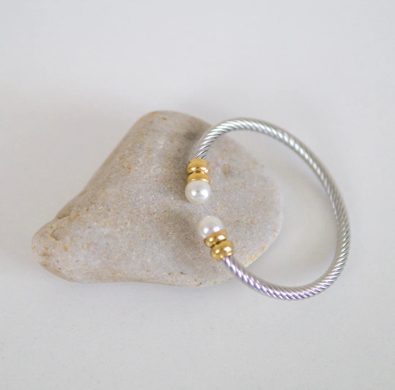 Karina Silver Bangle