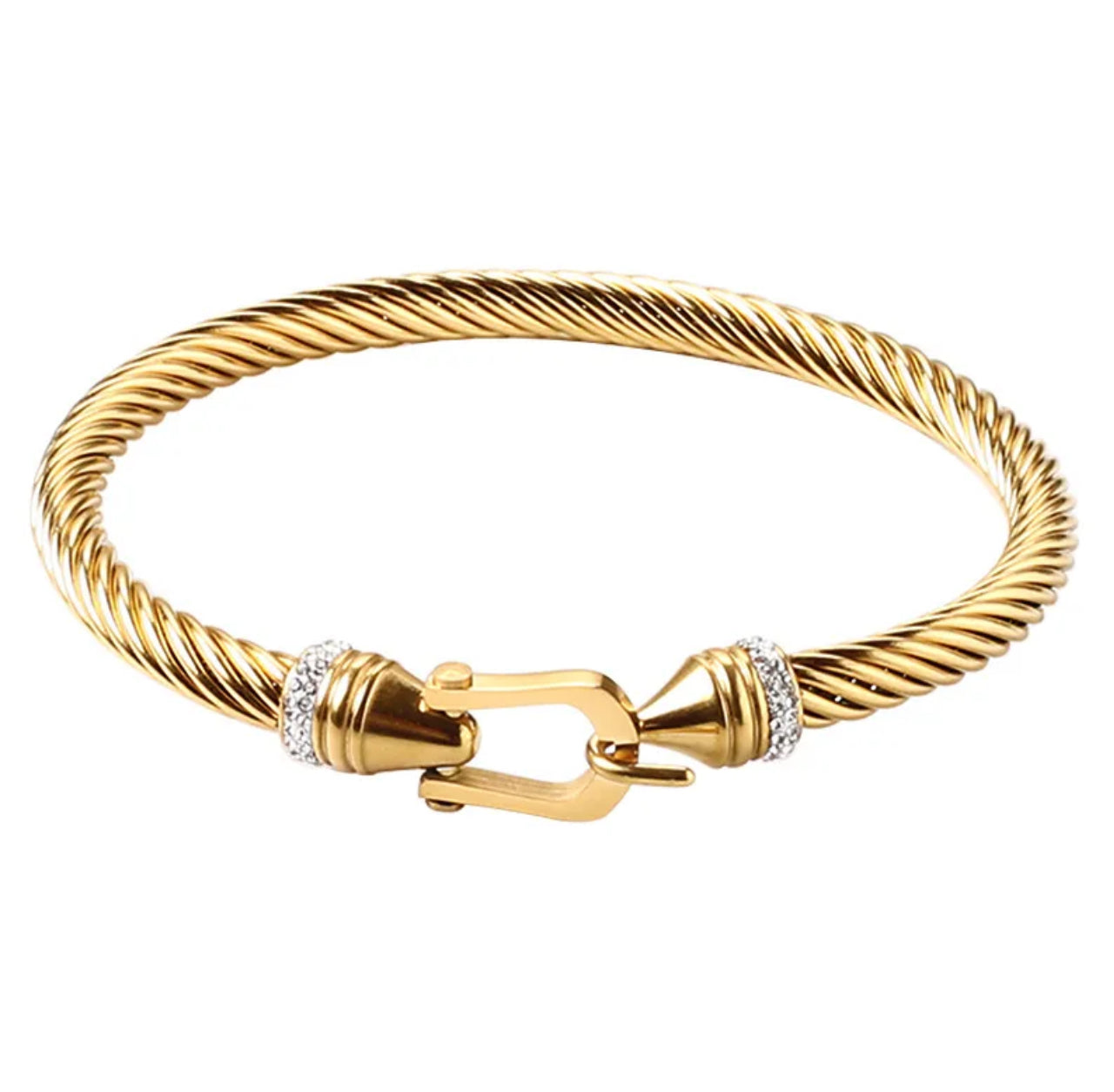 Milena Bangle Gold & Silver