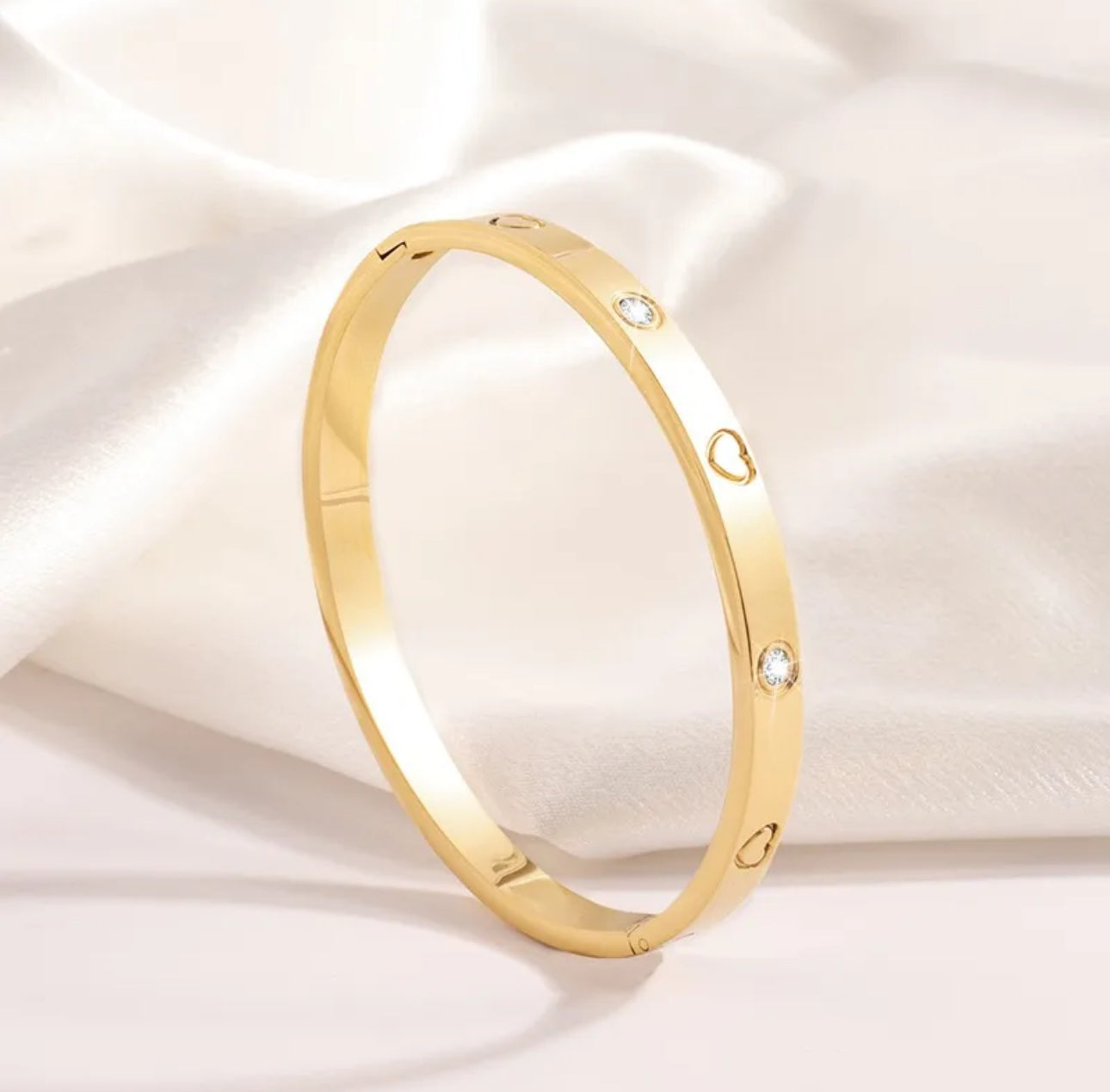 Love Diamond Bangle