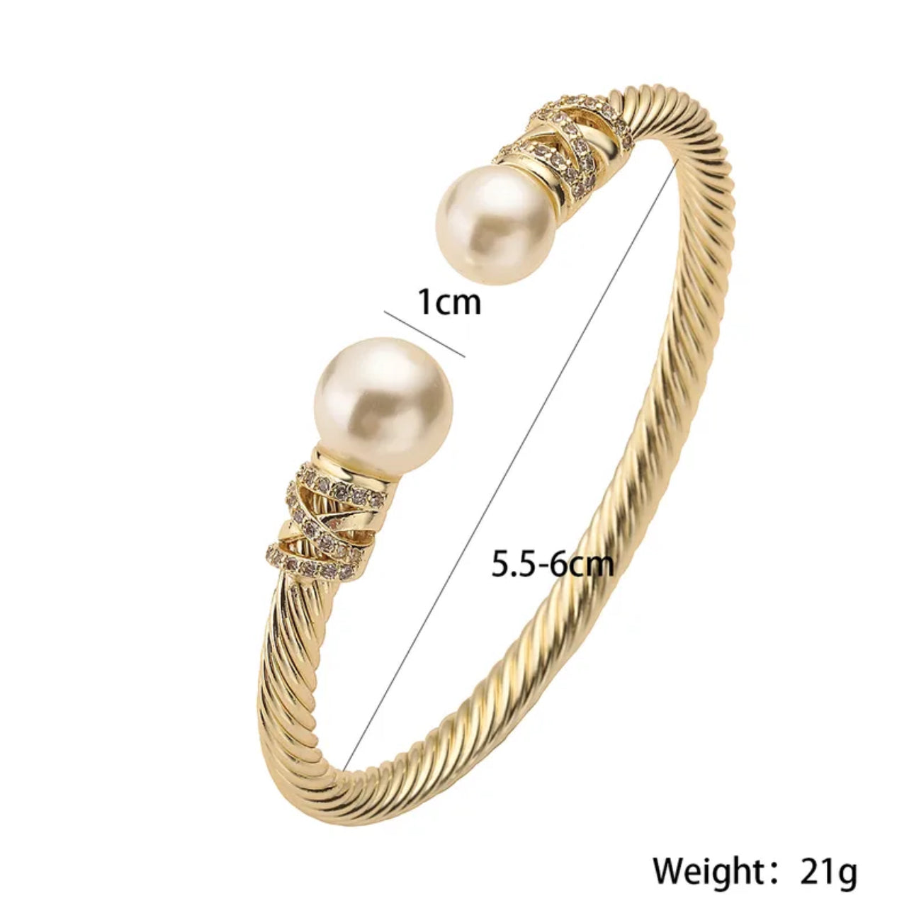 Mónica Gold Bangle