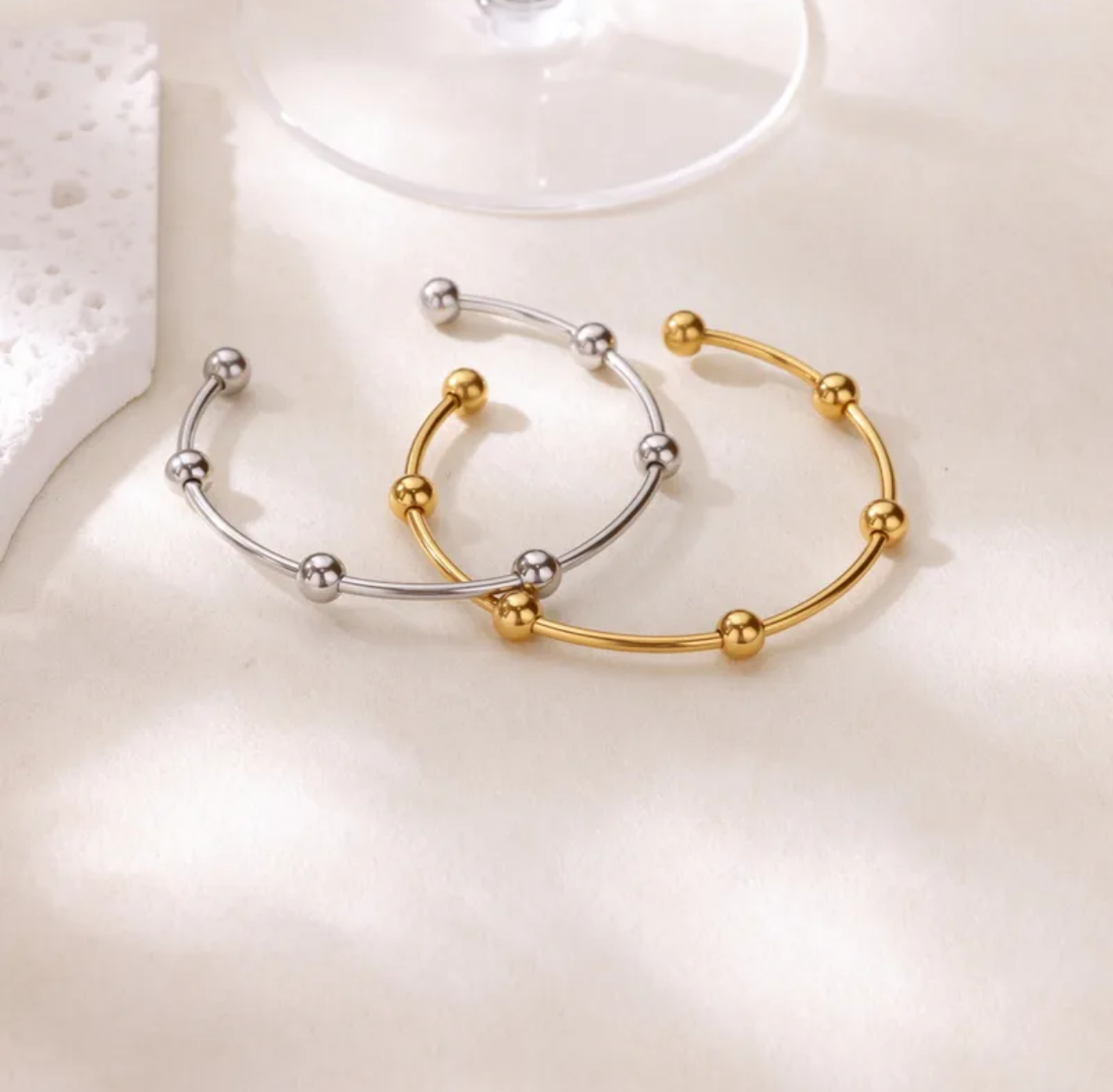 Paulette Bracelets Gold & Silver